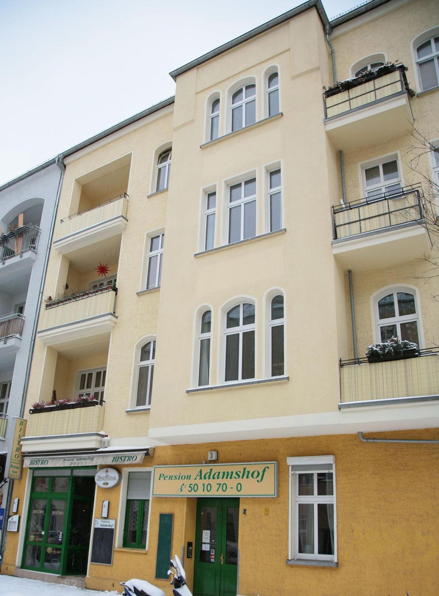 Hotel-Pension Adamshof เบอร์ลิน ภายนอก รูปภาพ